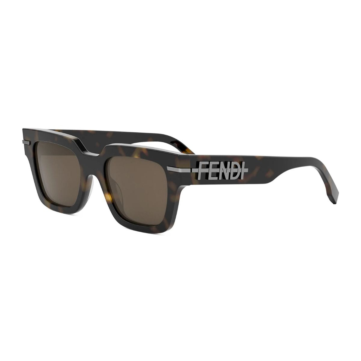 Buy Fendi Sunglass FE40078I 52E men’s square sunglasses with high-quality lenses for UV protection. Fendi sunglasses online in India from Optorium.