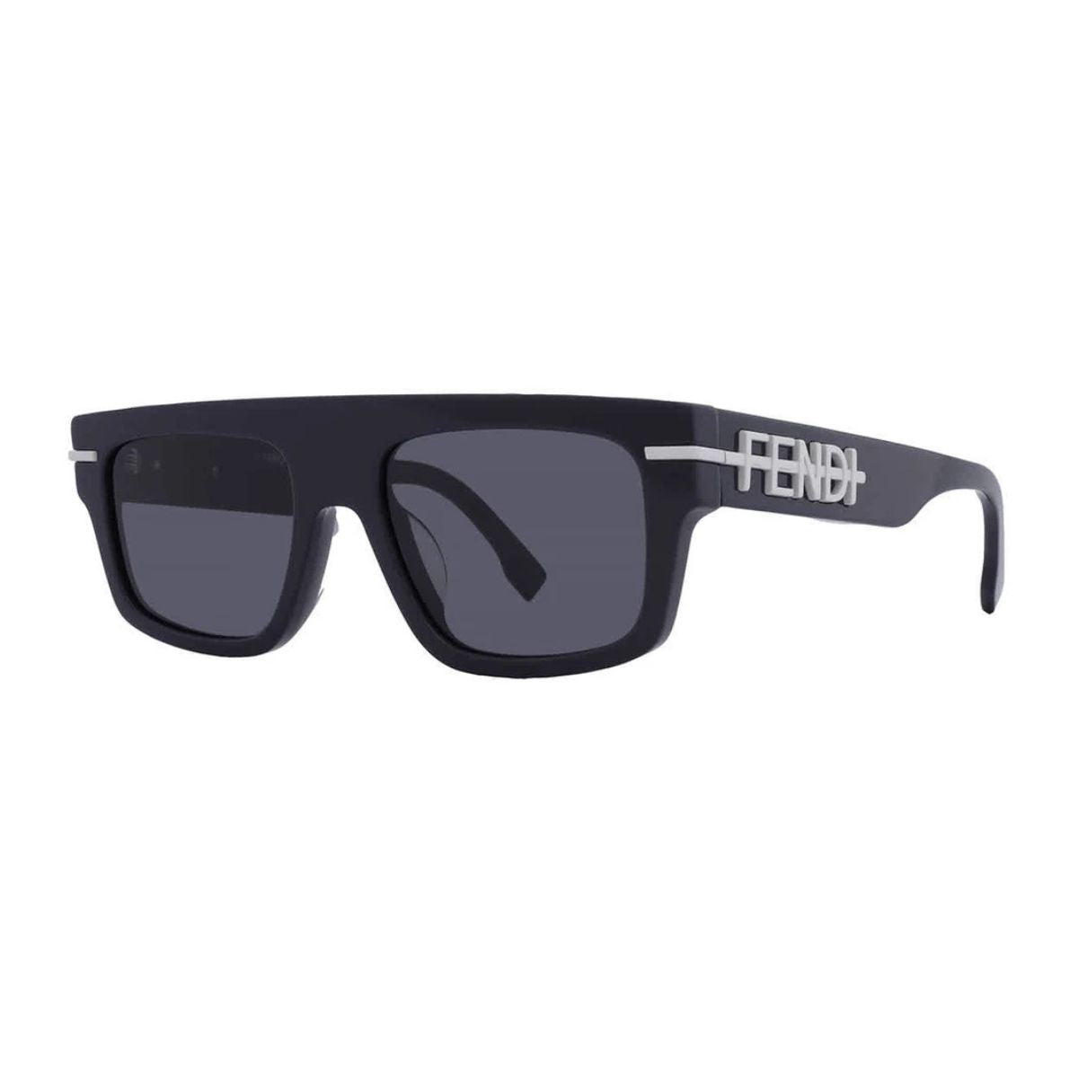 Luxury Fendi sunglasses for men and women FE40091U 90A trendy square frame with UV protection ideal for a sophisticated look shop premium Fendi eyewear online at Optorium