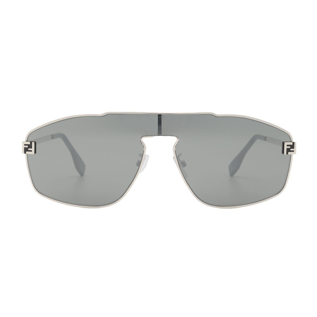 Fendi Sunglass FE40129U 16C silver sunglasses for men & women with UV protection lenses and a stylish frame. Buy luxury Fendi eyewear online at the best price from Optorium.
