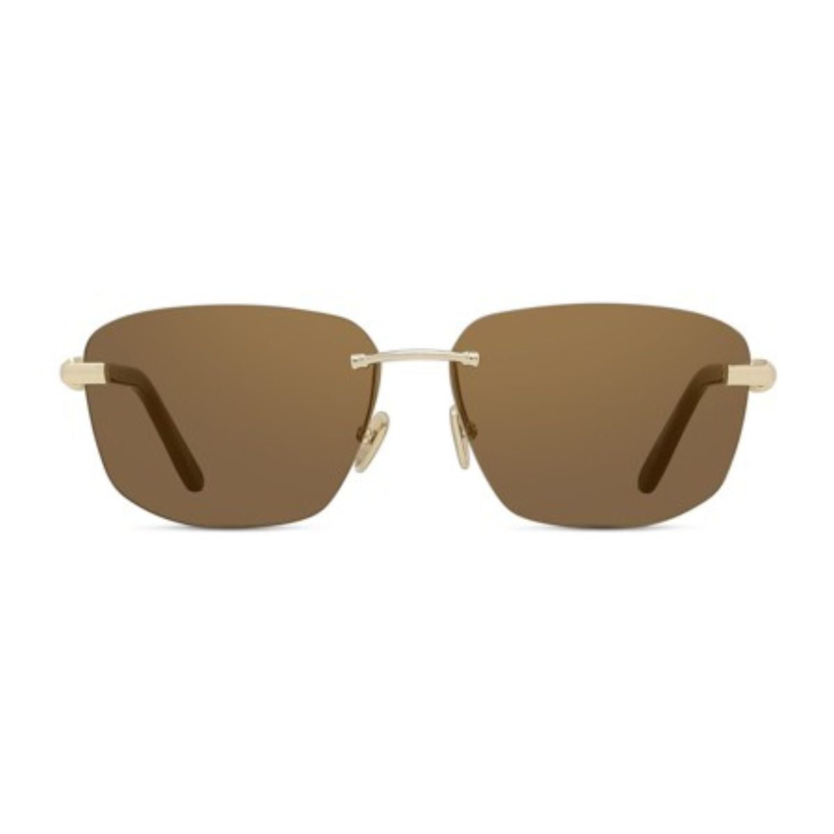 "Fred FG40061U 30G rimless sunglasses with UV lenses for modern elegance, online at Optorium."