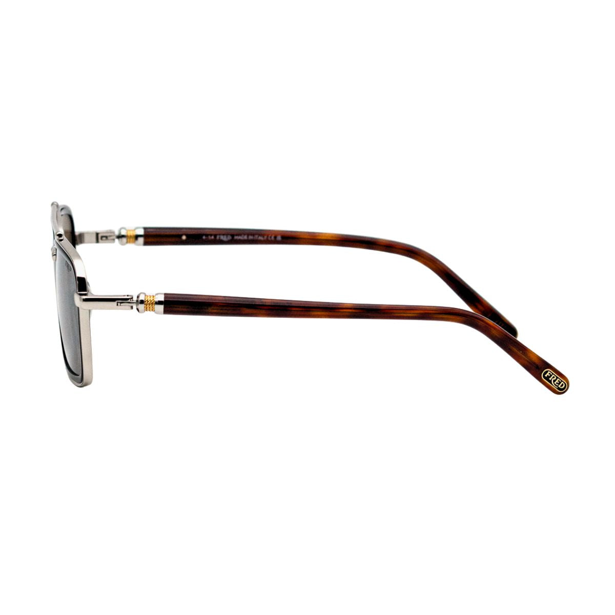 "Fred FG40070U 16G rectangle UV sunglasses for men and women, available at Optorium."