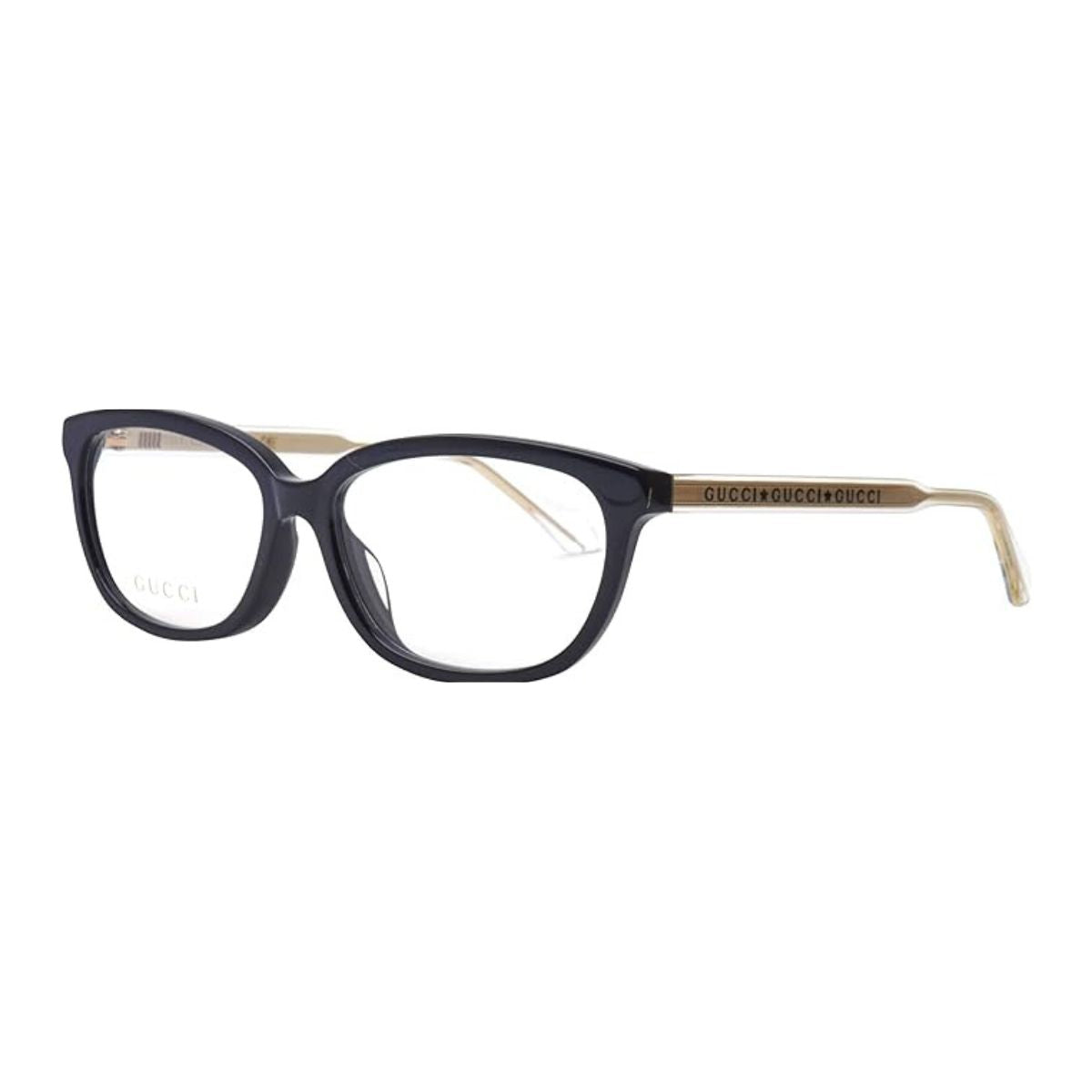 "Gucci 0568OA 001 cat eye glasses frame for women's online at optorium"