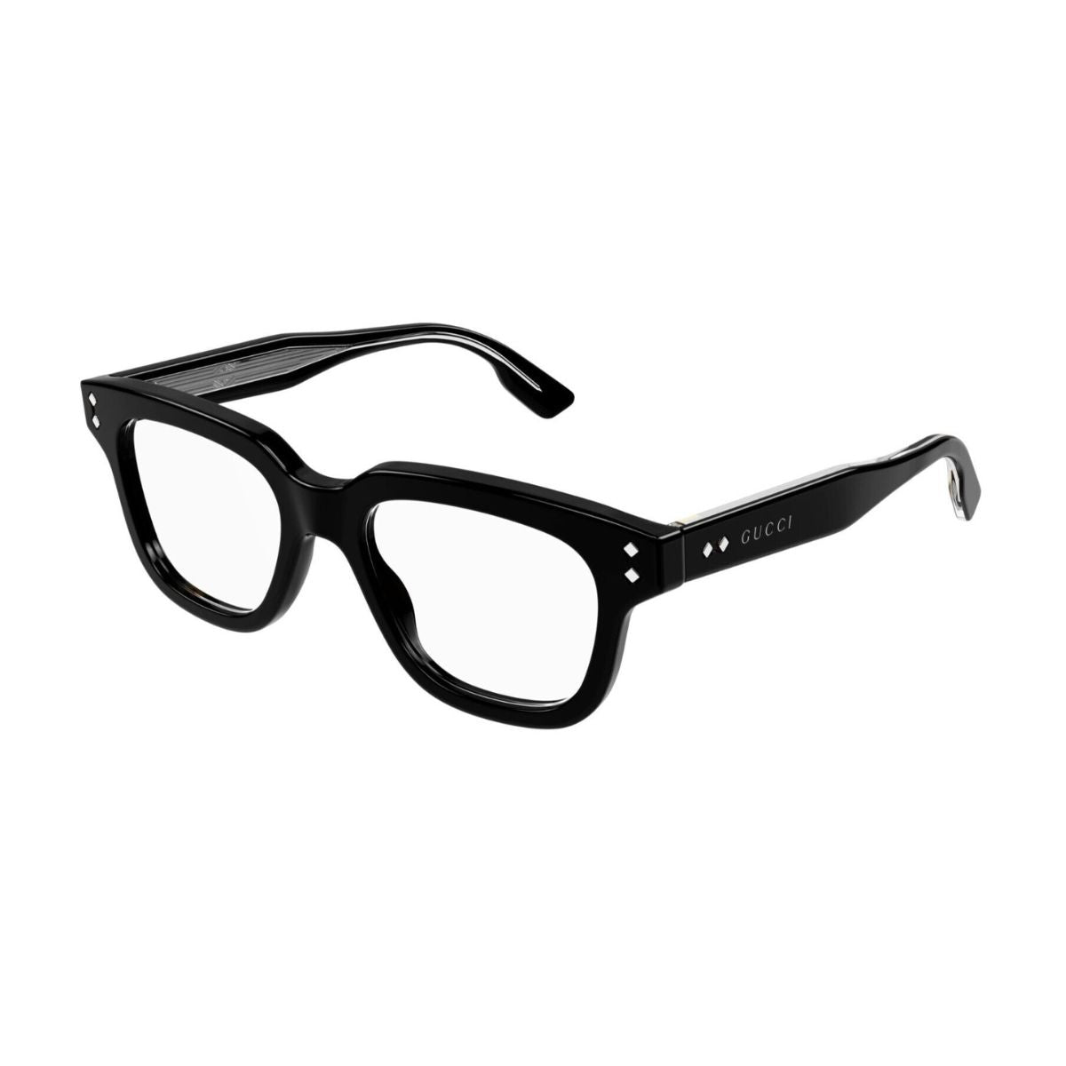 "shop Gucci 1219O 001 optical eyewear frame for men and women online at optorium"