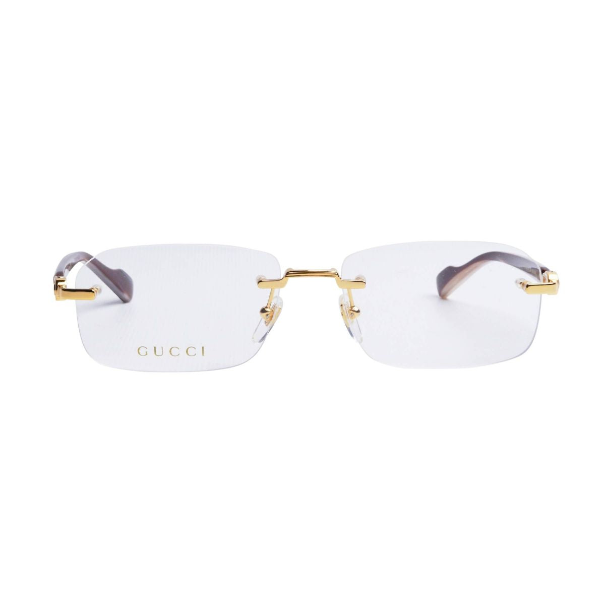 "stylish Gucci 1221O 002 eye glasses frame for men's at optorium"