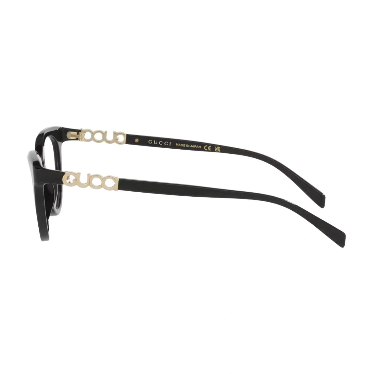 Luxury Gucci cat eye spectacles GG2034O 001 front profile