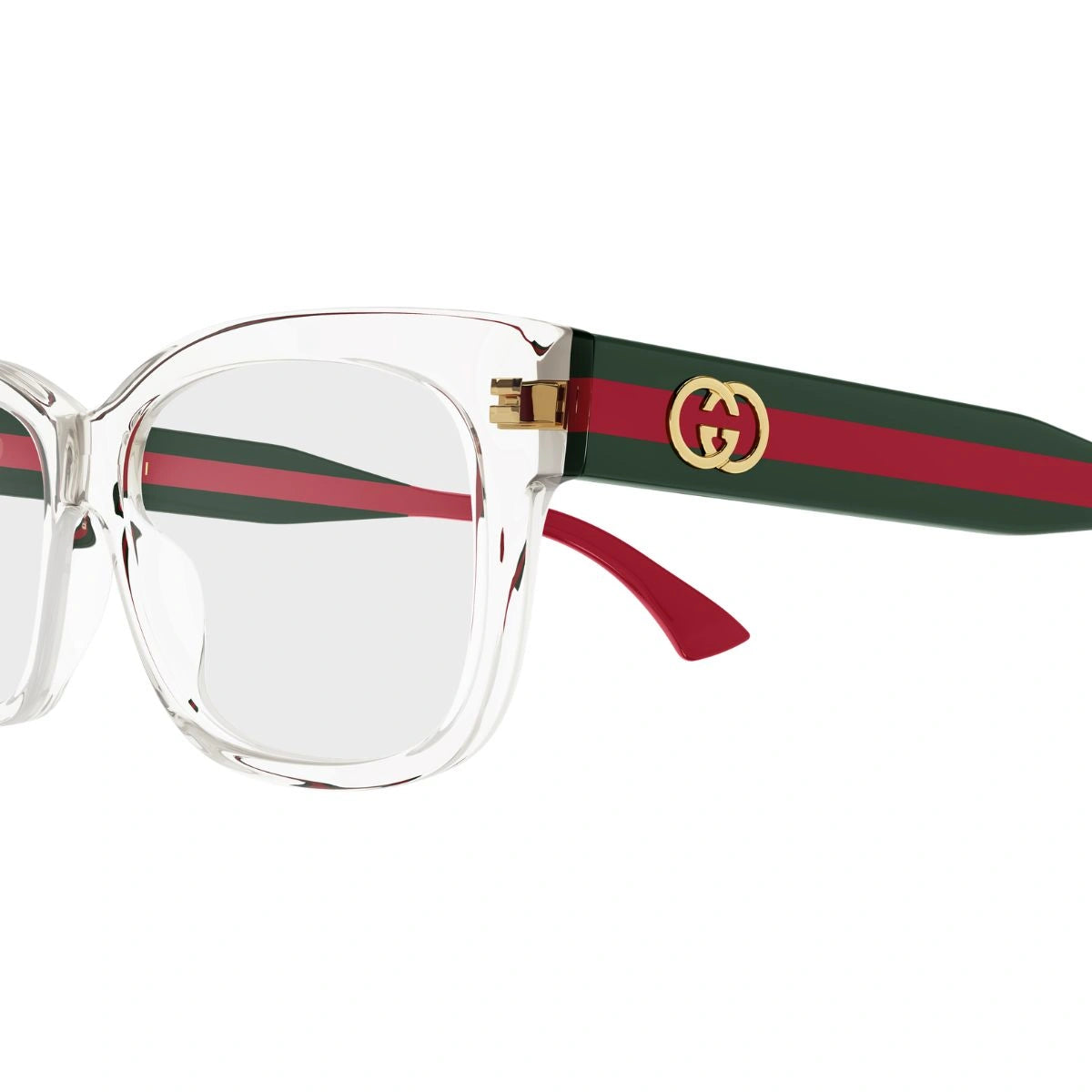 Gucci women eyewear GG0278ON 003 stripe temple detail
