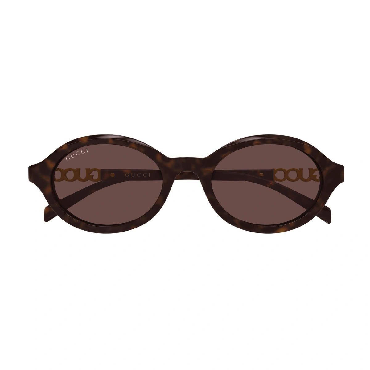 Gucci GG2153S 002 trendy Havana oval sunglasses women