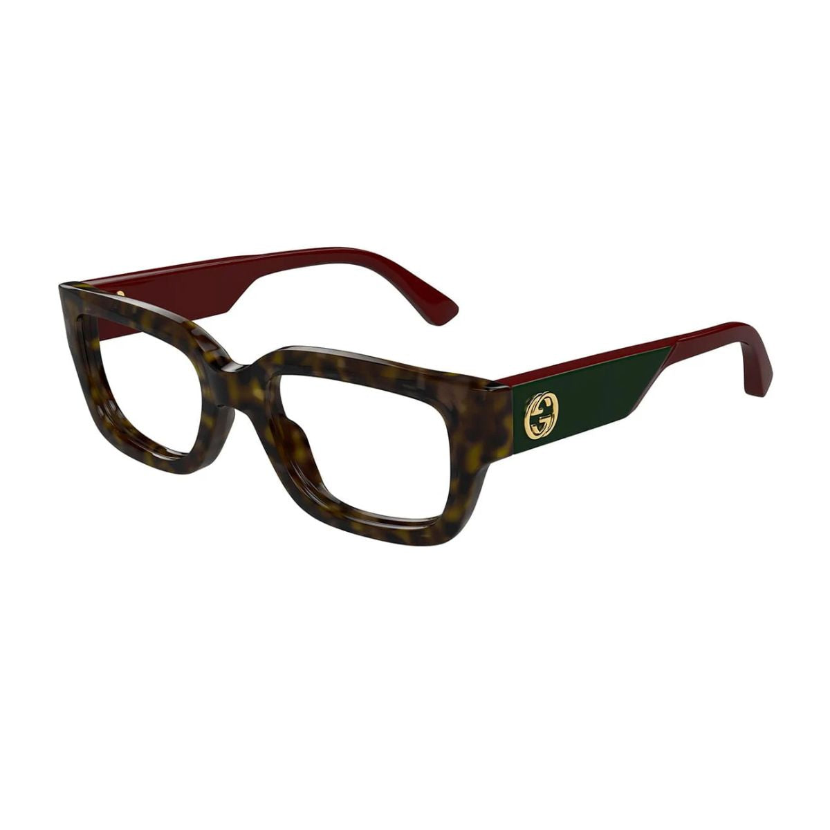 Gucci GG1666O 002 black cat-eye frame – sleek and elegant frame for women. Find premium designer eyewear online at Optorium today.