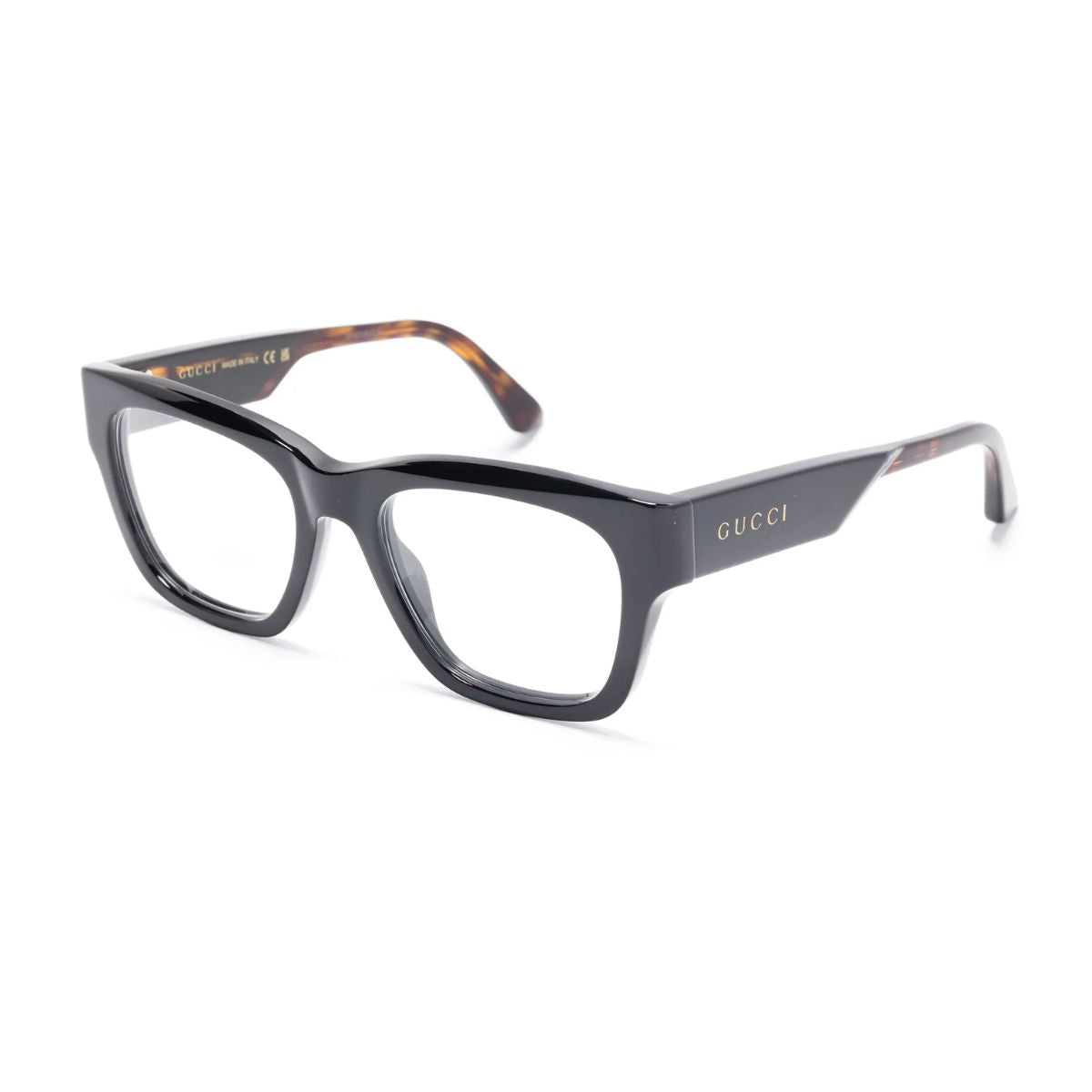 Discover the Gucci GG1669O 001 black square frame – lightweight and fashionable eyewear for men. Upgrade your style online at Optorium.