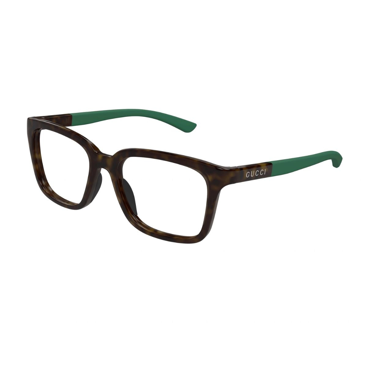 Gucci GG1738O 003 Square Havana Frame – Premium Design for Everyday Comfort – Sleek square frame in Havana color, crafted for durability and style online at Optorium.