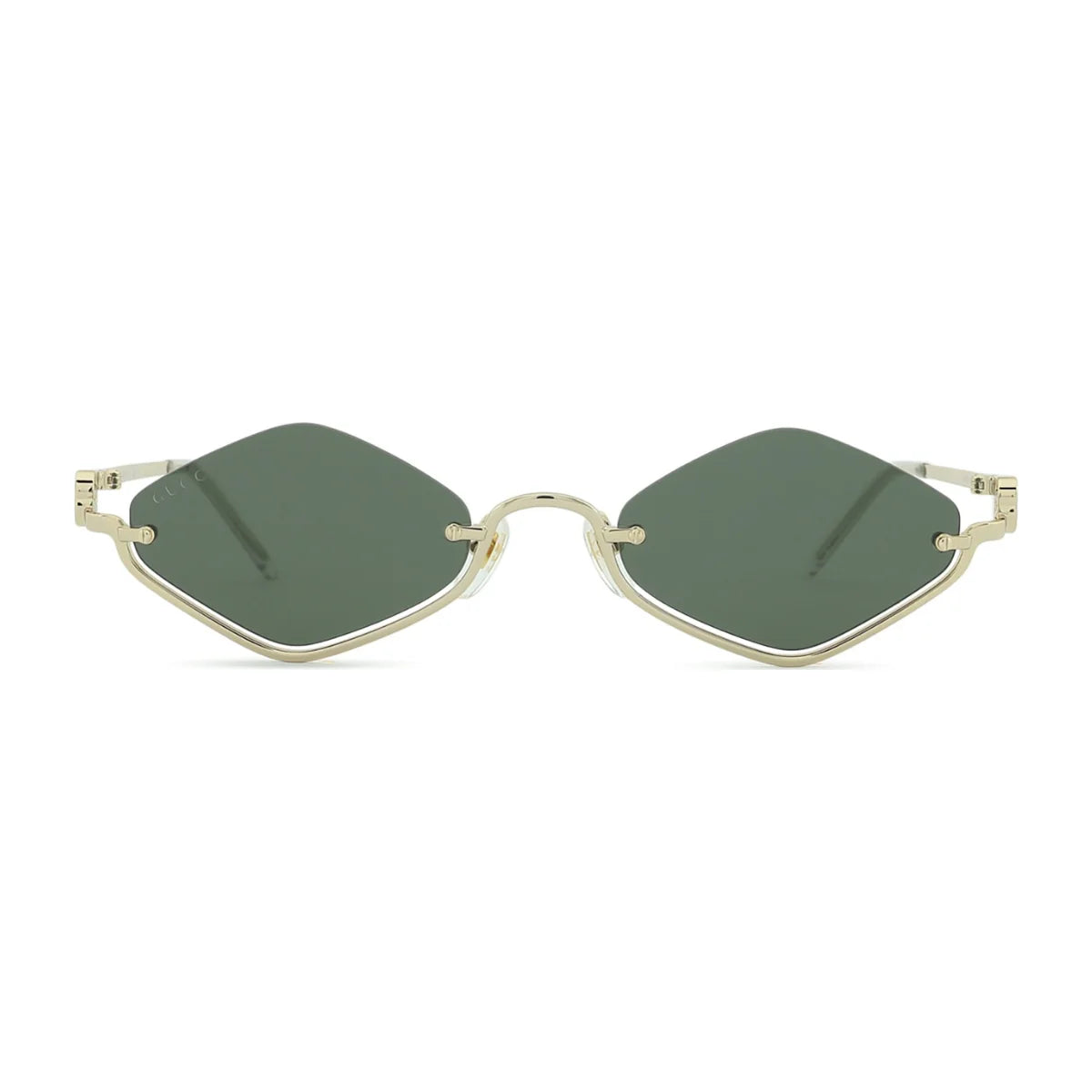 Buy Gucci Women Half Rim Sunglass GG 1604S 001 Online | Optorium
