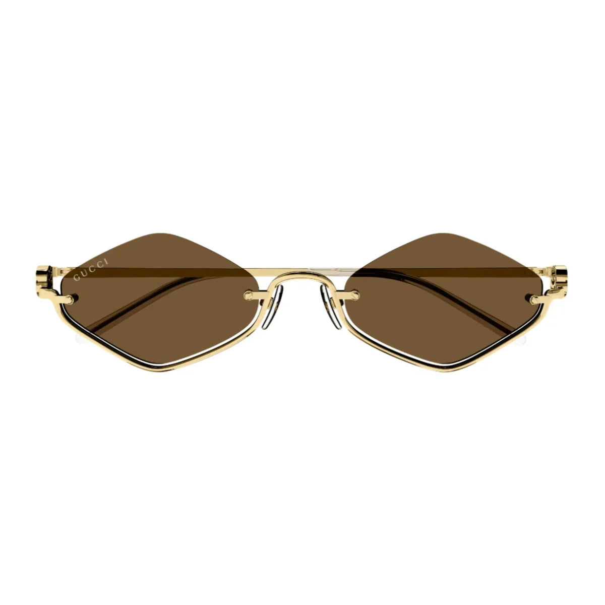 Gucci Sunglass GG 1604S 002 women half rim shades. Available gucci eyewear at Optorium