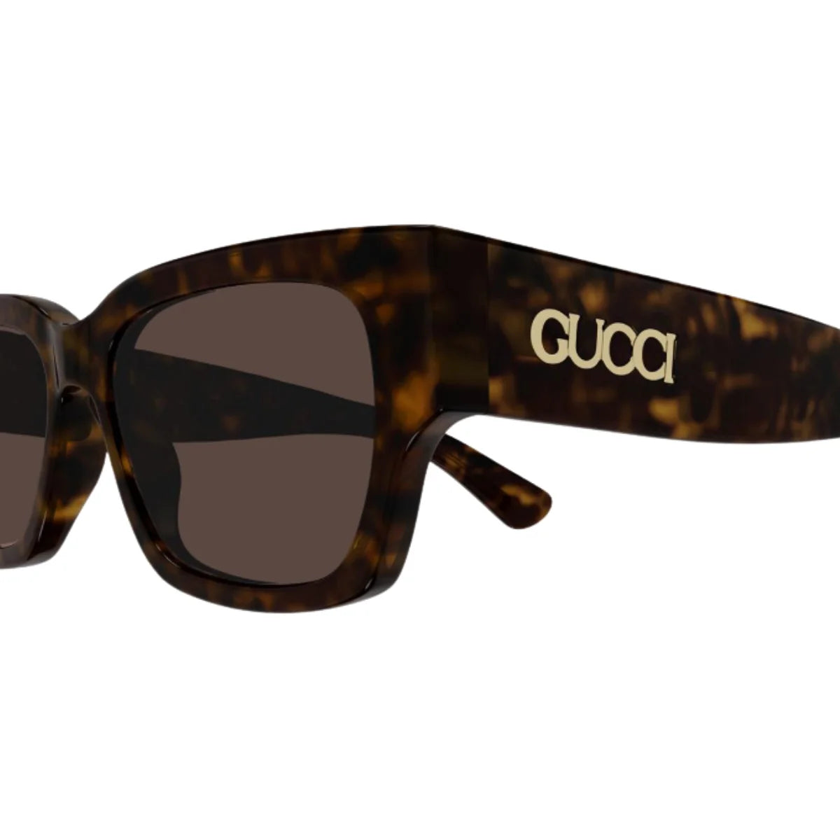 Gucci unisex sunglasses GG 1794S 002 with brown colour UV protection lens at Optorium