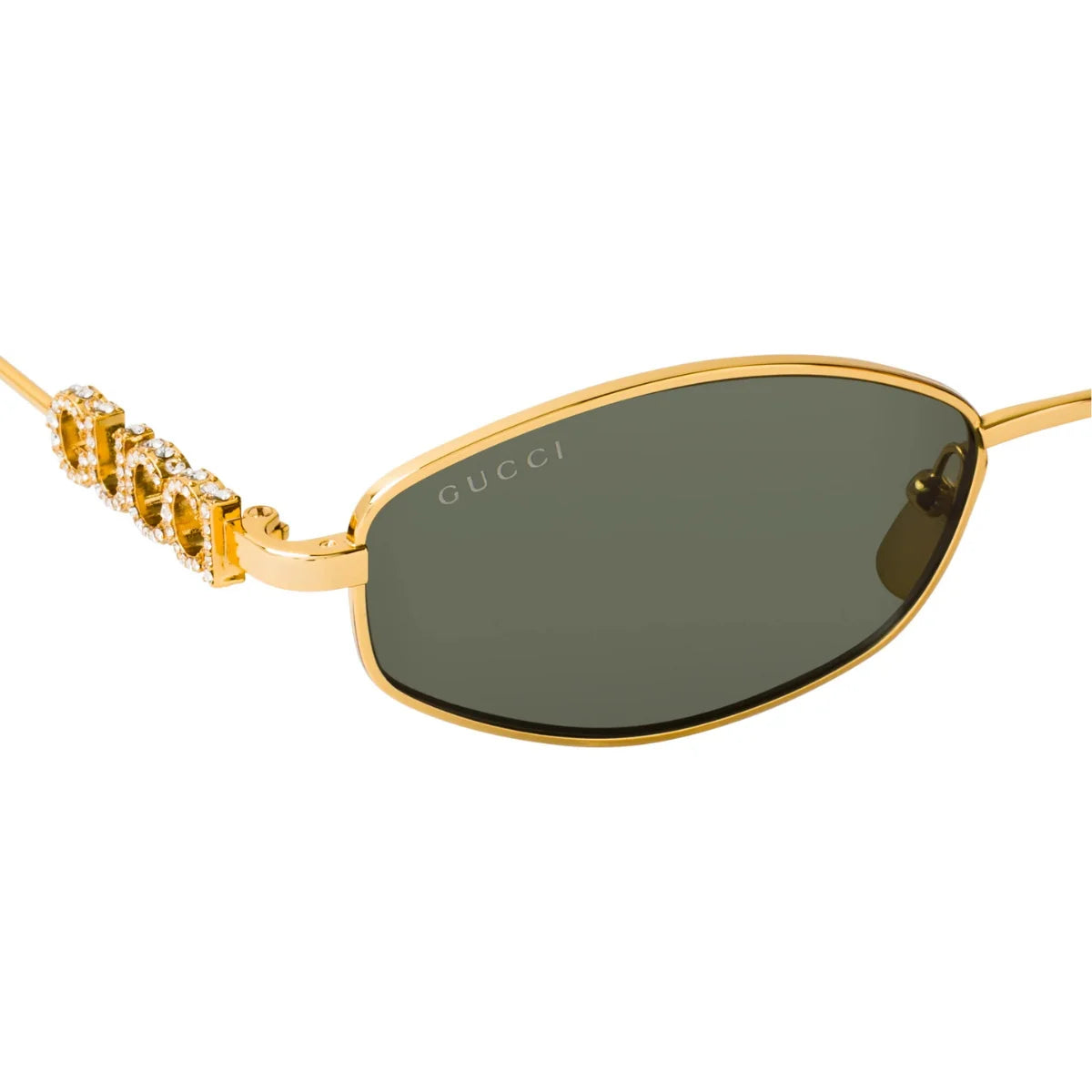 Shop Gucci Full Frame Sunglasses GG1802S 001 Women Grey Lens Eyewear | Optorium