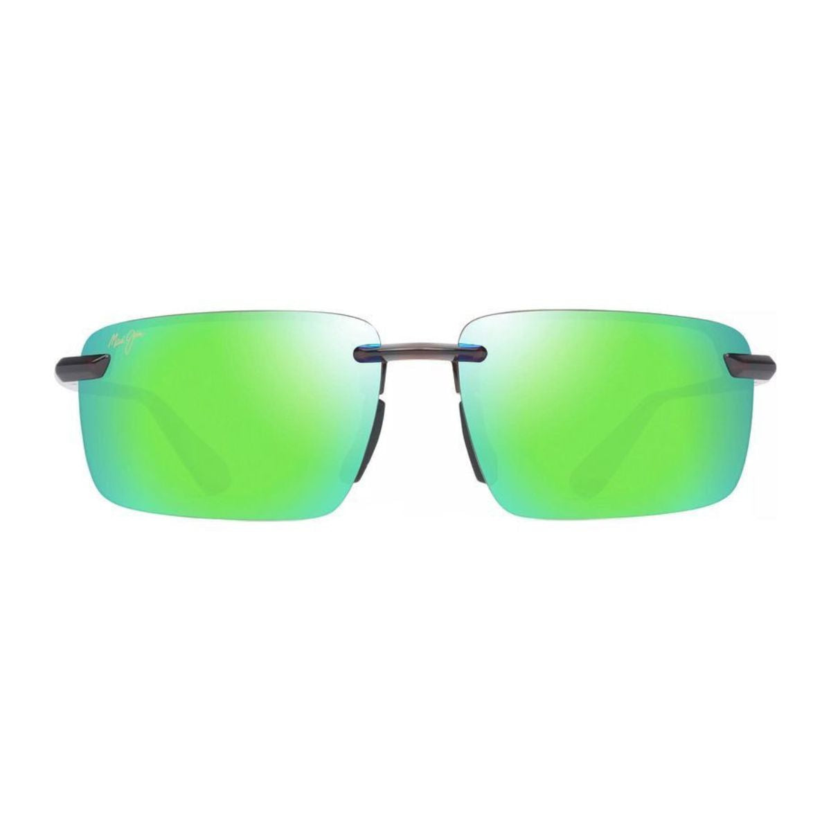 "Buy Maui Jim PolarizedPlus2 Square Rimless Sunglasses For Mens At Optorium"