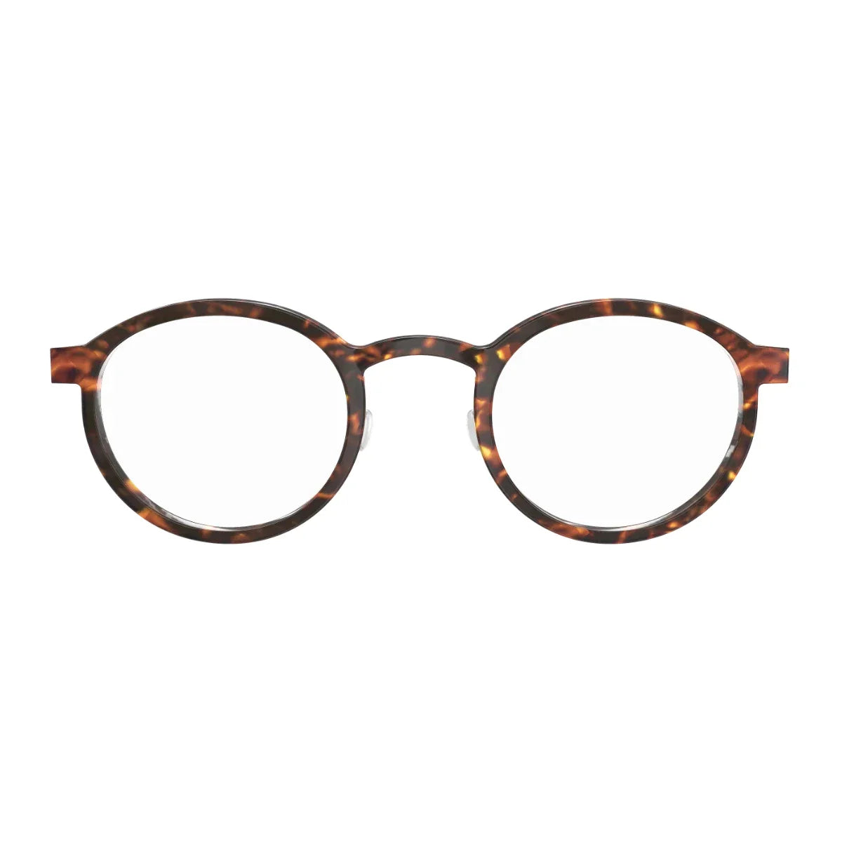 Lindberg Acetanium Frame 1014 AL04 oval shape optical glasses in Havana color, stylish Lindberg spectacles with lightweight design, premium Lindberg eyewear for men & women at Optorium.