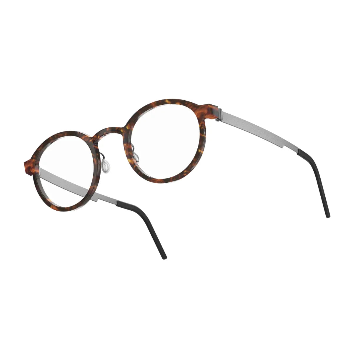 Shop Lindberg Acetanium 1014 AL04 optical glasses, modern oval shape Havana Lindberg spectacle frames, premium Lindberg eye glasses for men & women, lightweight eyewear at Optorium.