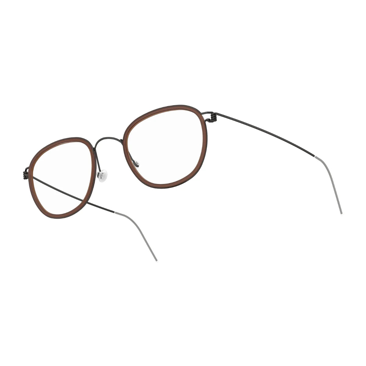 Stylish Lindberg Max U9 oval shape glasses with K175 inner rim titanium frame – Optorium