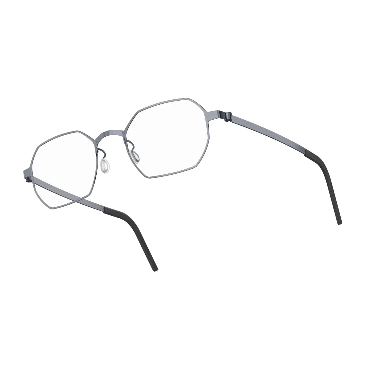 Buy Lindberg Strip Titanium eyeglasses 9650 PU16 unisex polished blue optical frame at Optorium