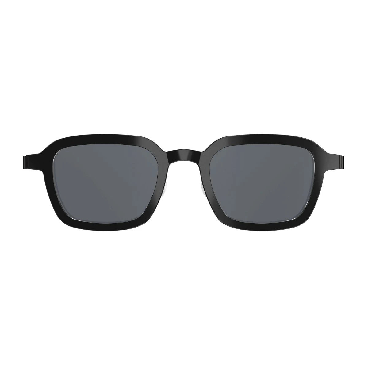 Stylish Lindberg 85098 AK55 black full frame sunglasses at Optorium