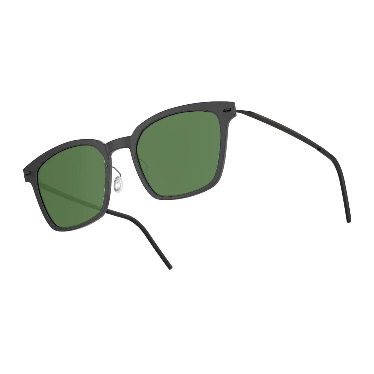 Get the latest Lindberg black sunglasses 8340 U9 featuring lightweight titanium build and premium UV protection, now trending at Optorium.