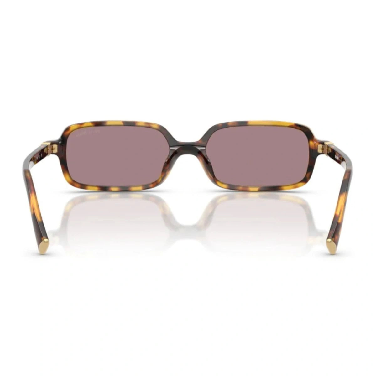 Premium miu miu women sunglasses rectangular havana design