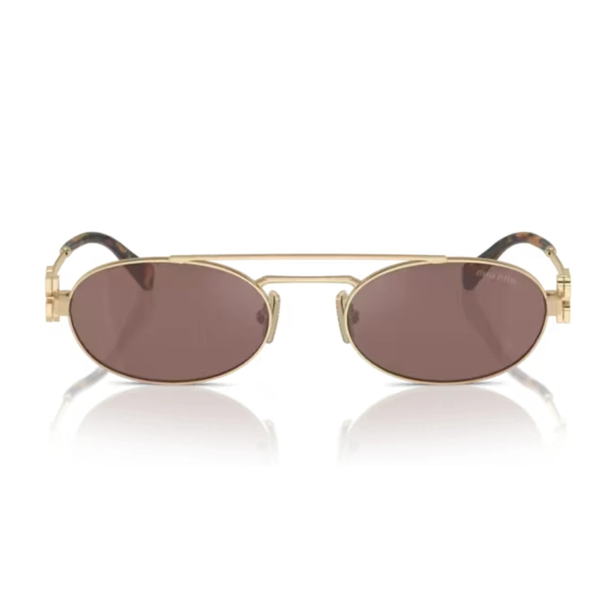 Stylish Miu Miu sunglasses SMU 54Z ZVN 70D, UV protection women’s Miu Miu gold sunglasses, luxury oval Miu Miu eyewear, and elegant designer Miu Miu shades for everyday chic, optorium.