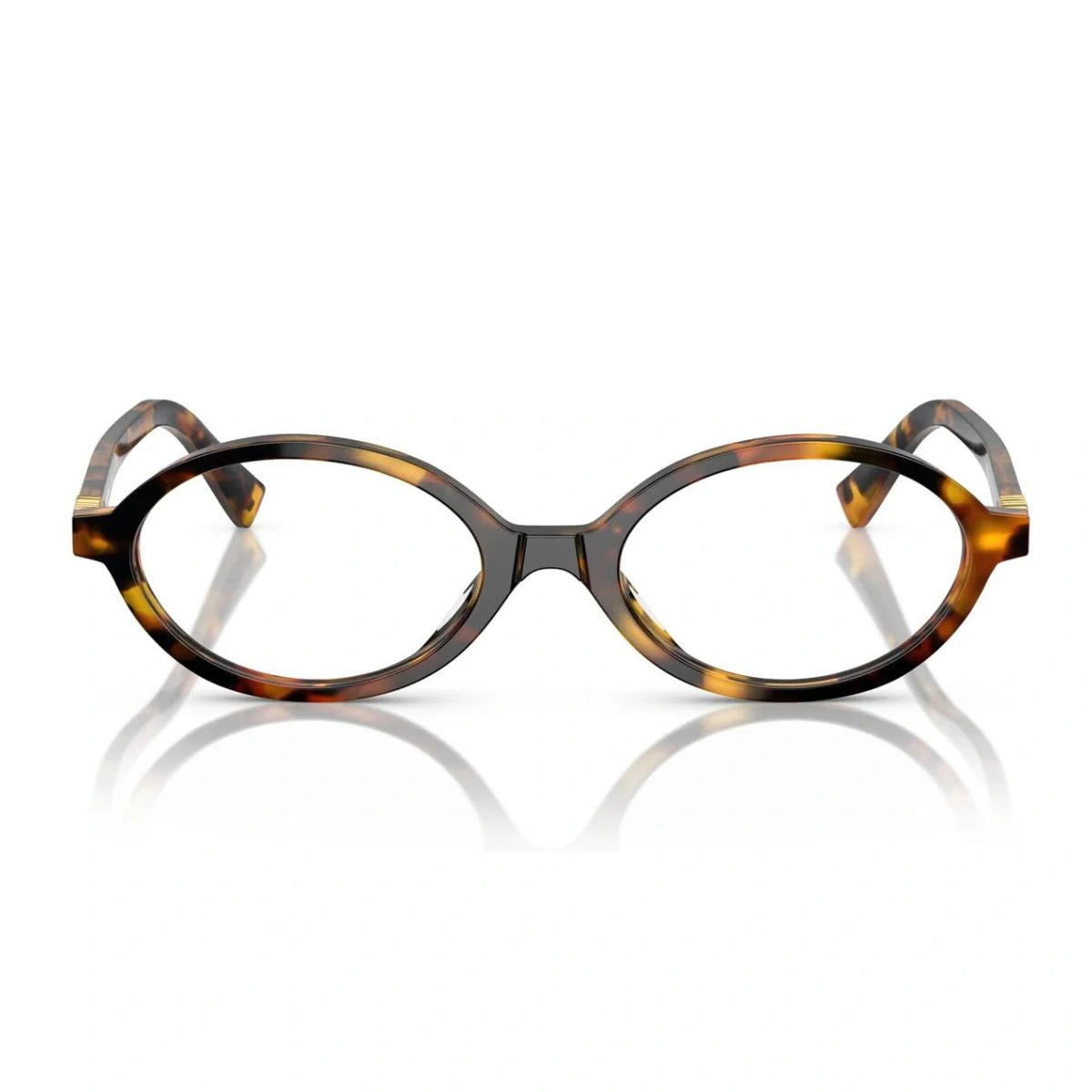 Oval havana Miu Miu VMU 01X women spectacles frame