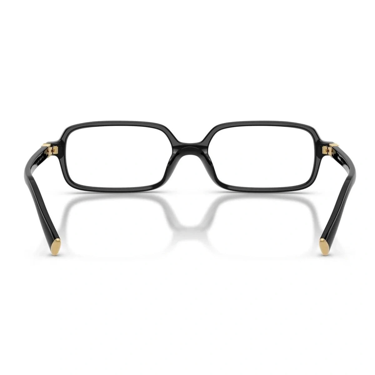 Rectangle spectacles frame Miu Miu VMU 01Y black finish