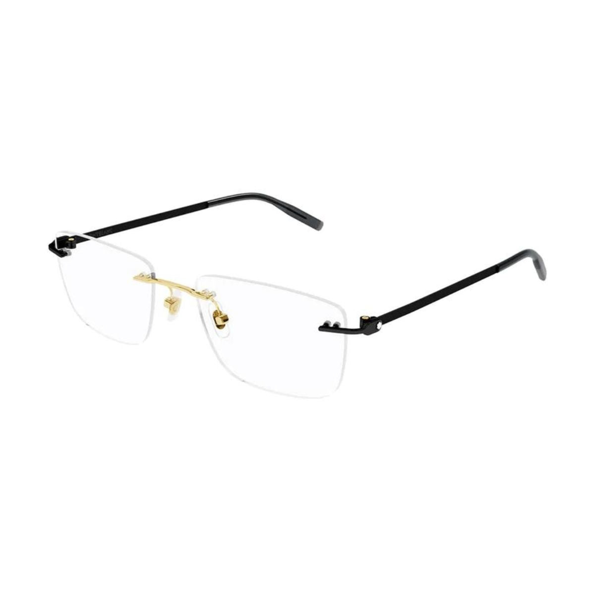 "Montblanc 0281O 001 prescription eyeglasses frame for men's at optorium"