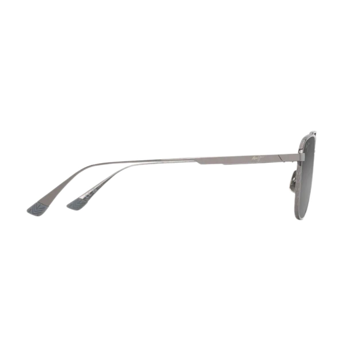 Titanium frame Maui Jim MJ 640 17 sunglasses with polarized grey lenses for men. Get it online at Optorium.