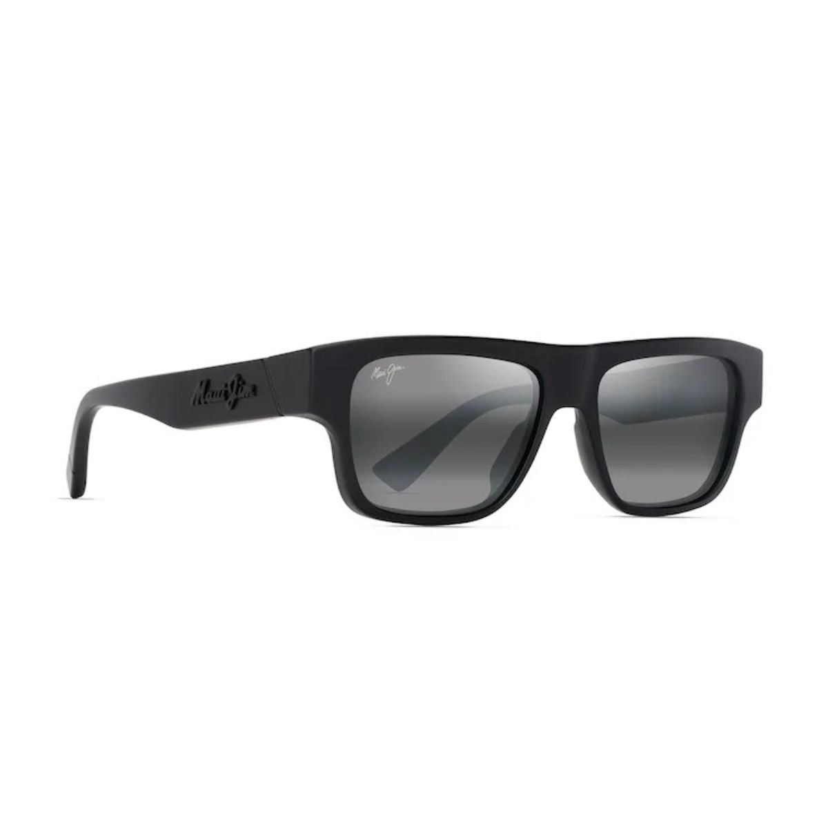 Stylish Maui Jim Kokua MJ 638 02 sunglasses, matte black frame and polarized lenses. Buy online at Optorium.
