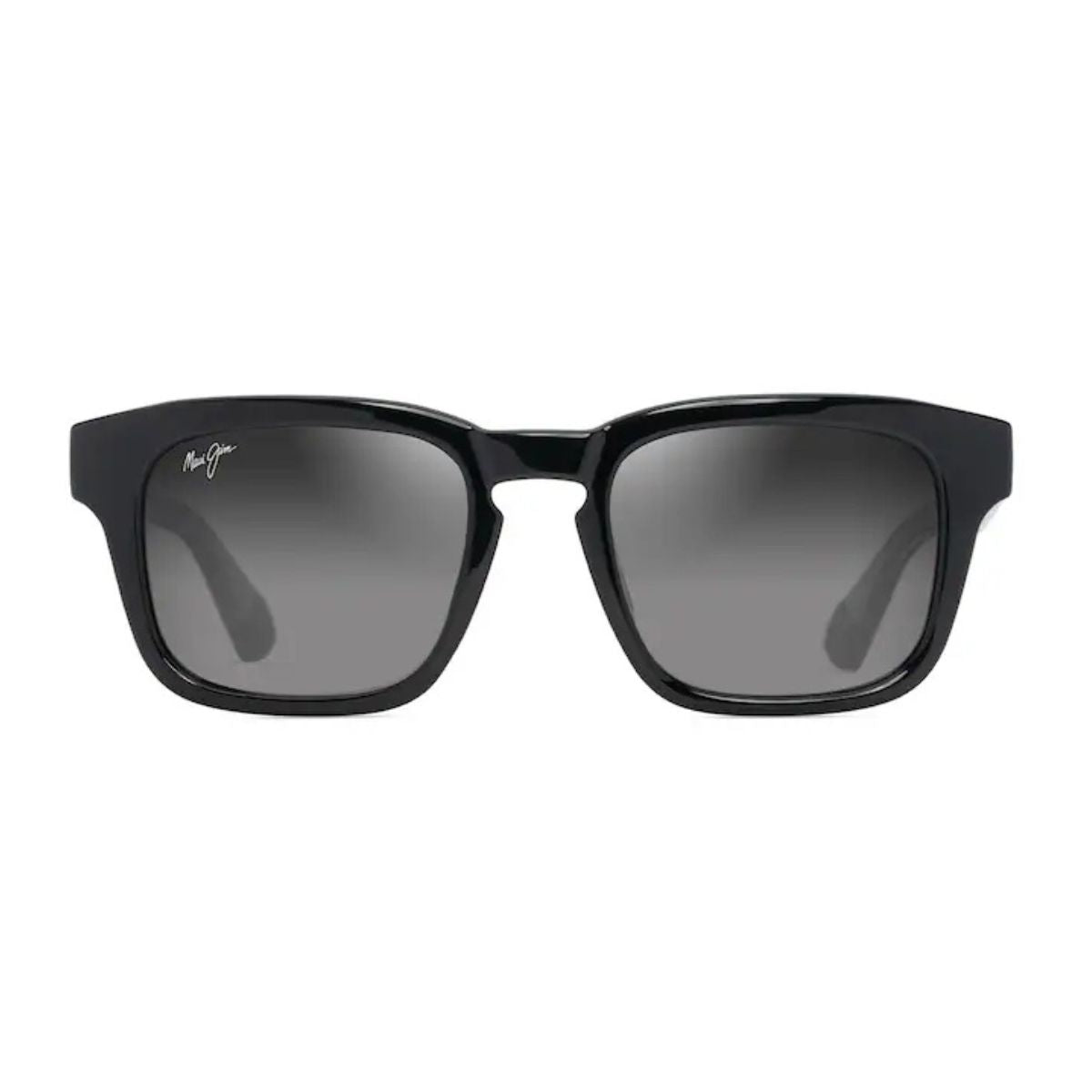 Maui Jim Maluhia MJ 643 14 sunglasses for men, square frame with polarized lenses. Available online at Optorium.