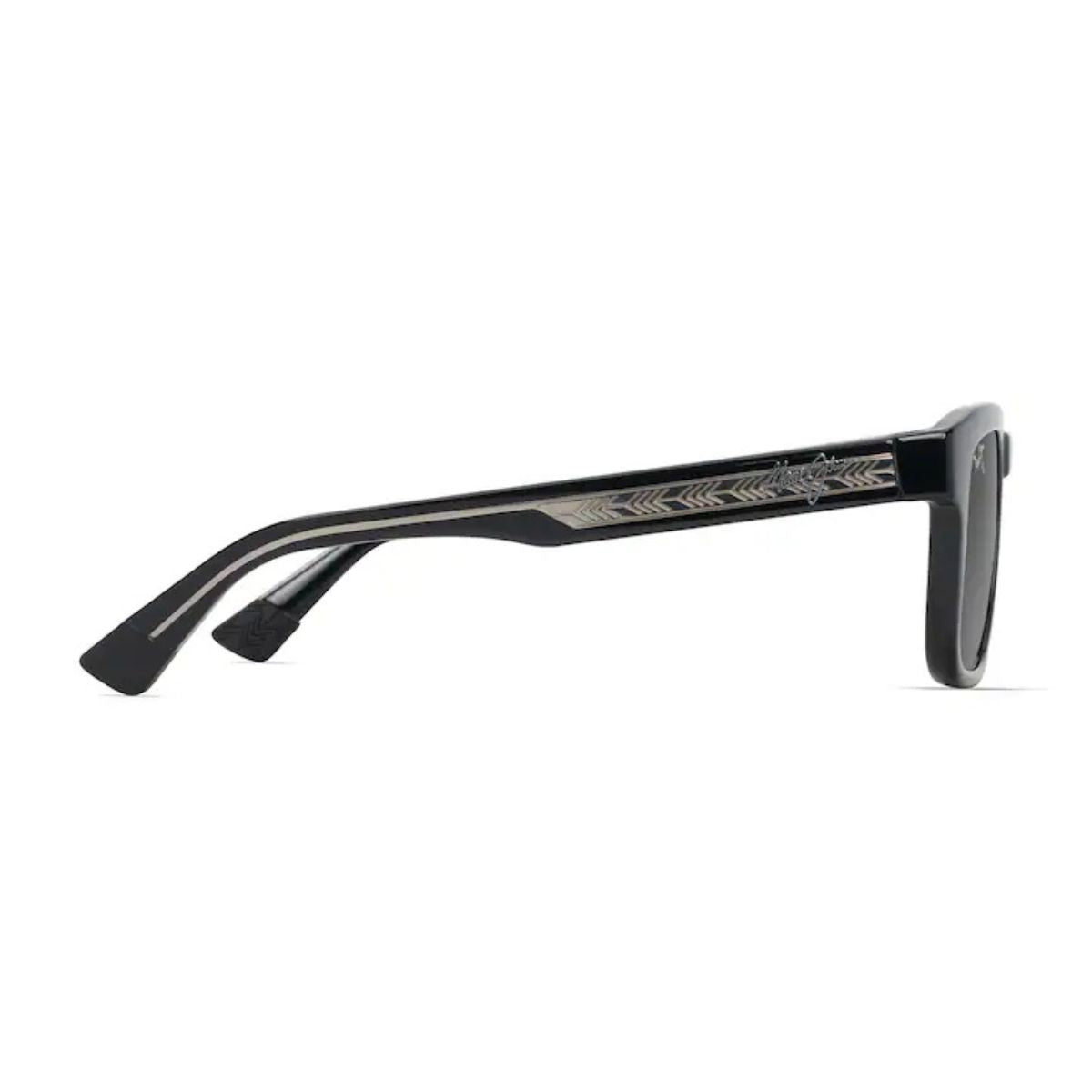 Men's Maui Jim Maluhia MJ 643 14 sunglasses, classic square frame and polarized lenses. Available at Optorium.