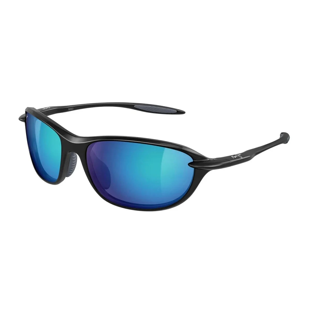 Maui Jim Ho‘okipa Ultra wrap sunglasses MJ0338S 002 matte black colour full rim at Optorium.
