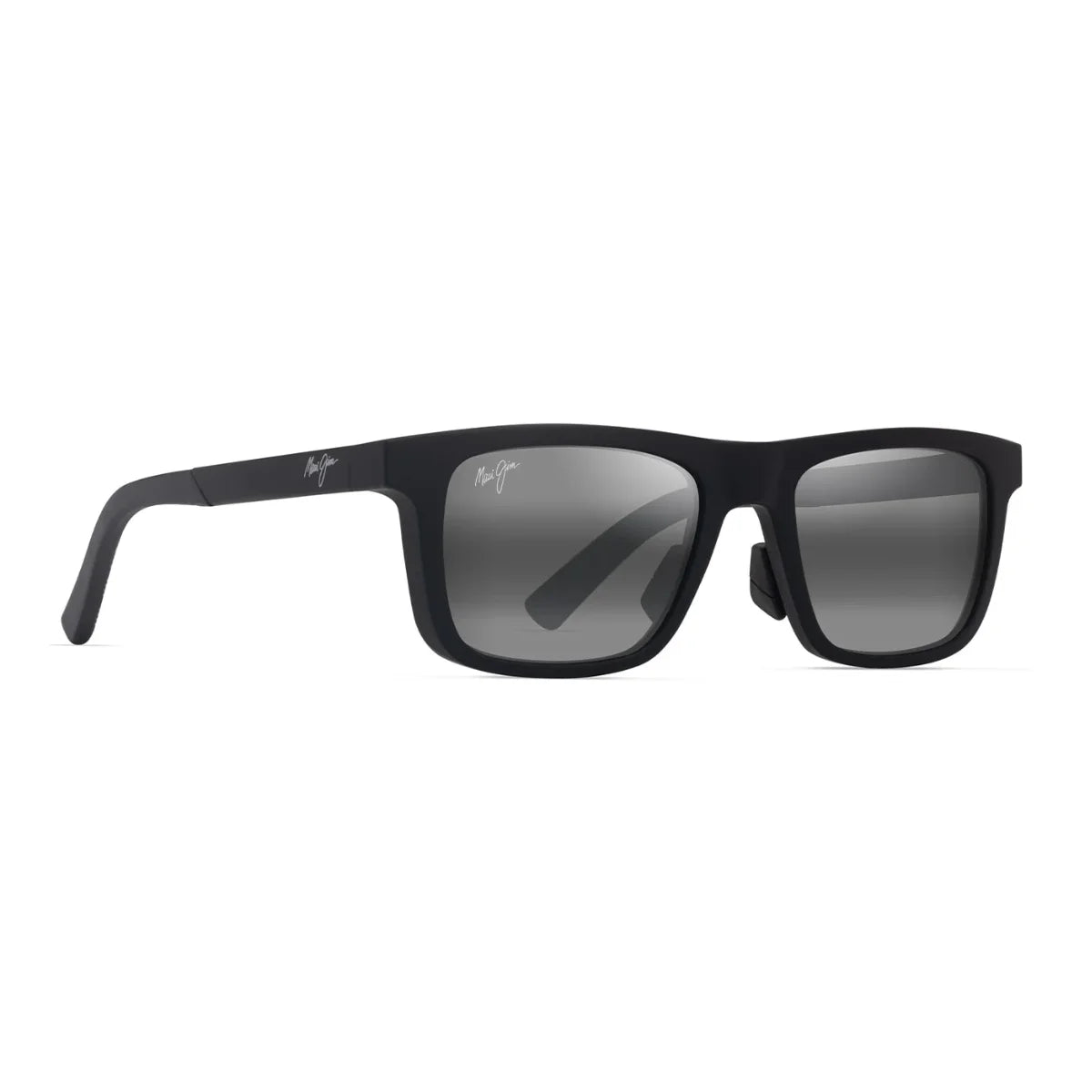 Authentic Maui Jim Moaka MJ0341S 001 sunglasses designed in square shape with polarized lenses, perfect Maui Jim men’s sunglasses and women’s eyewear in matte black, buy from optorium online