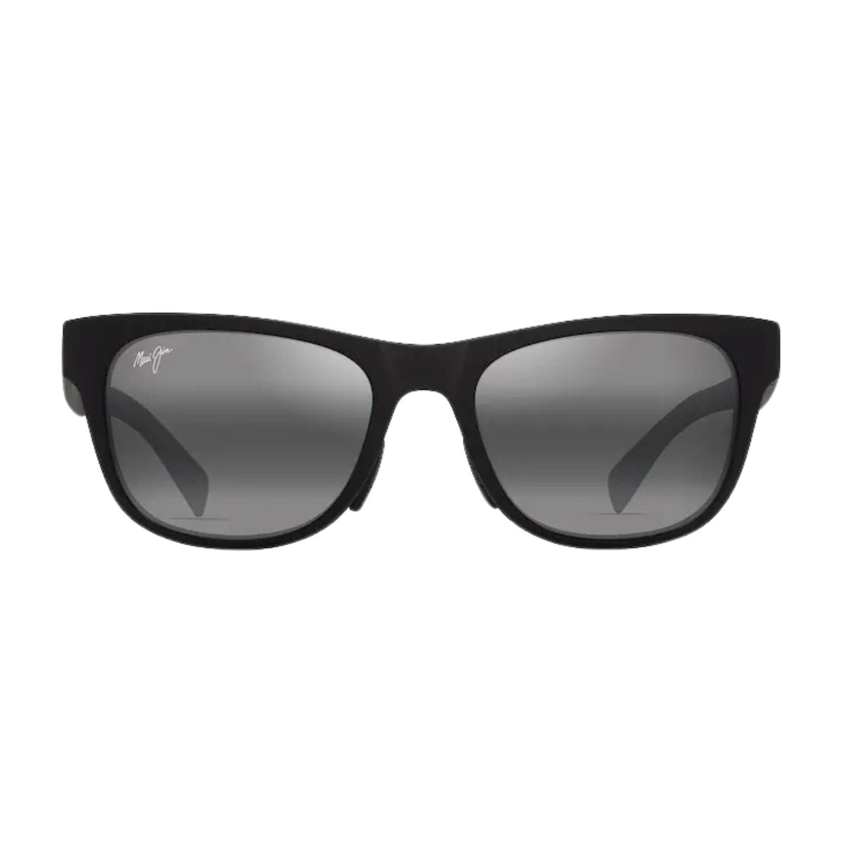 "Maui Jim Kapeau MJ0684S 001 wayfarer black sunglasses with grey mirror lens online at Optorium."