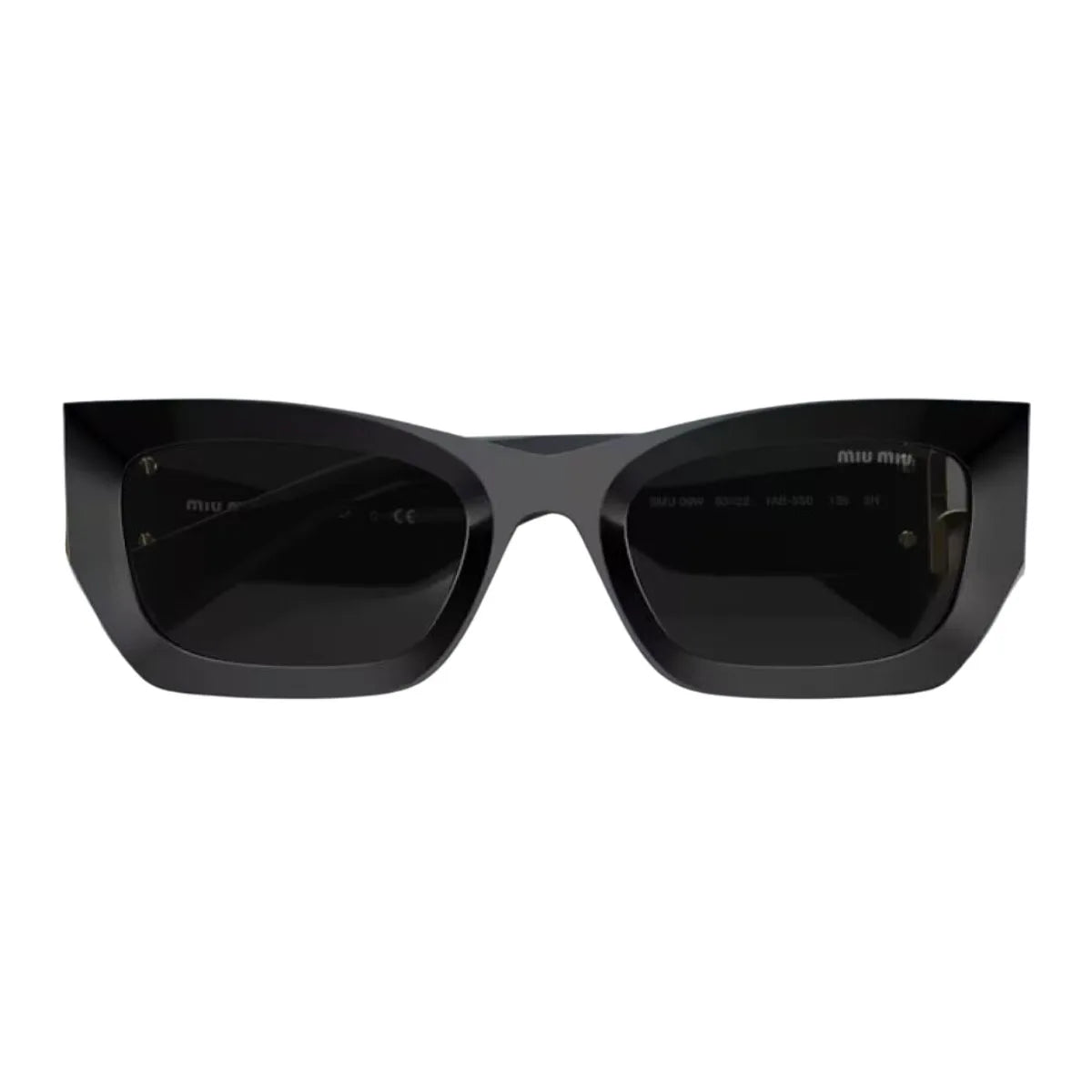 Miu Miu sunglasses SMU 09W 1AB-5S0, crafted for modern style. Shop Miu Miu eyewear, premium women’s sunglasses, and durable Miu Miu black sunglasses with UV protection at Optorium.