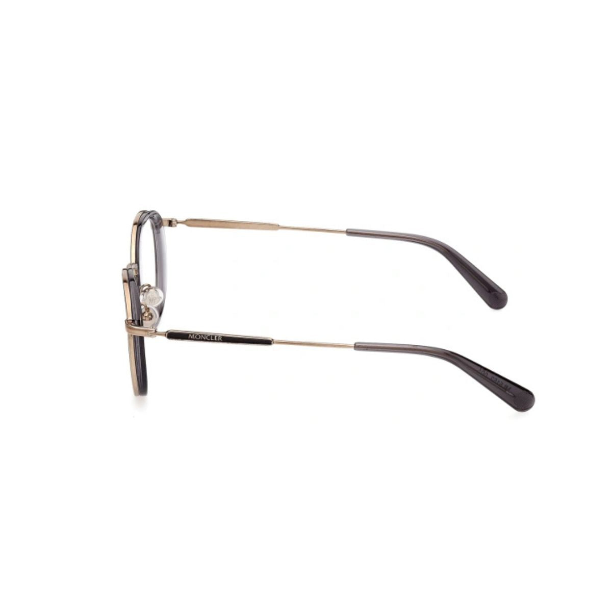 "Lightweight Moncler ML5133 001 frame, perfect for modern eyewear at Optorium."