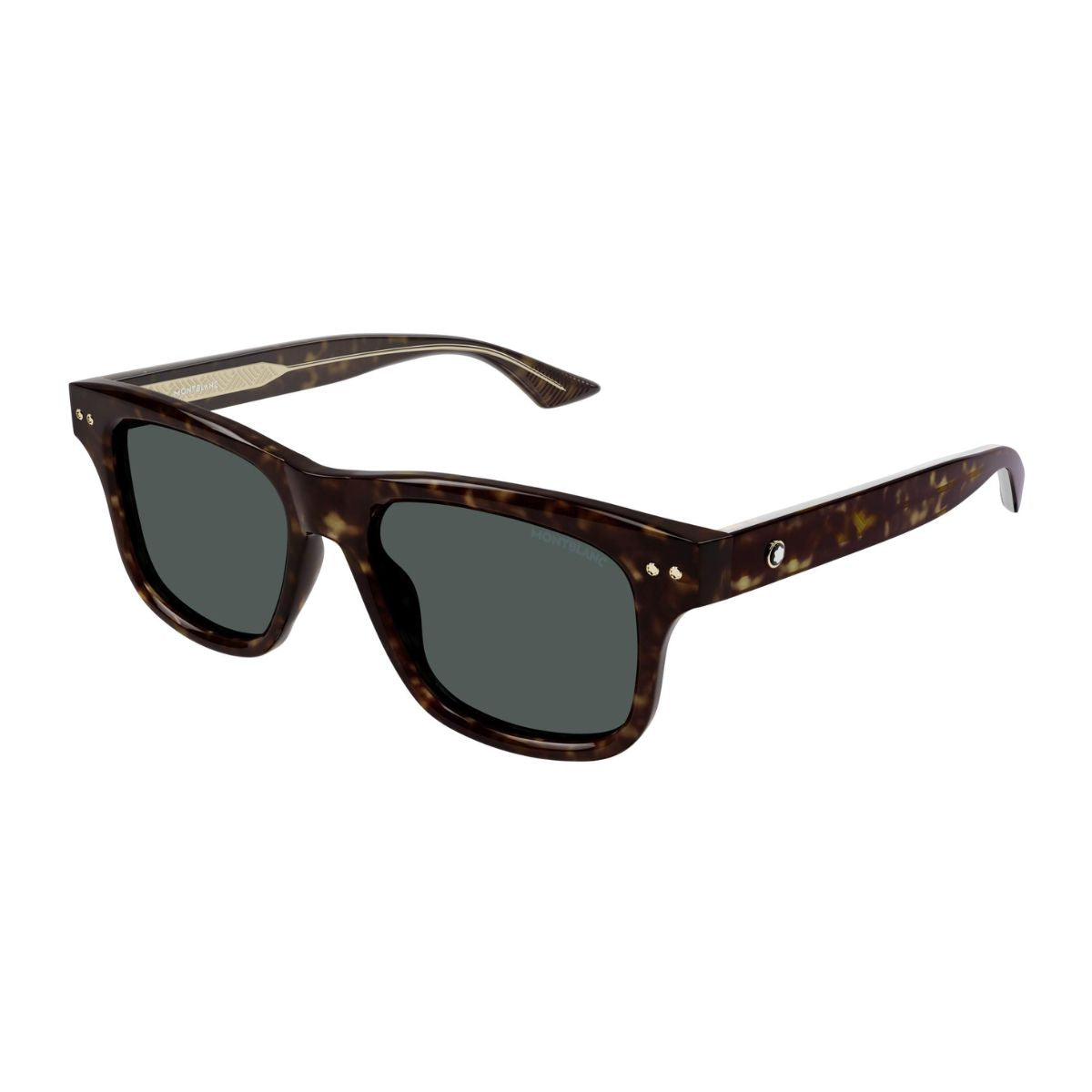"Shop Latest Havana Square Original Mont Blanc Sunglasses For Mens At Optorium"