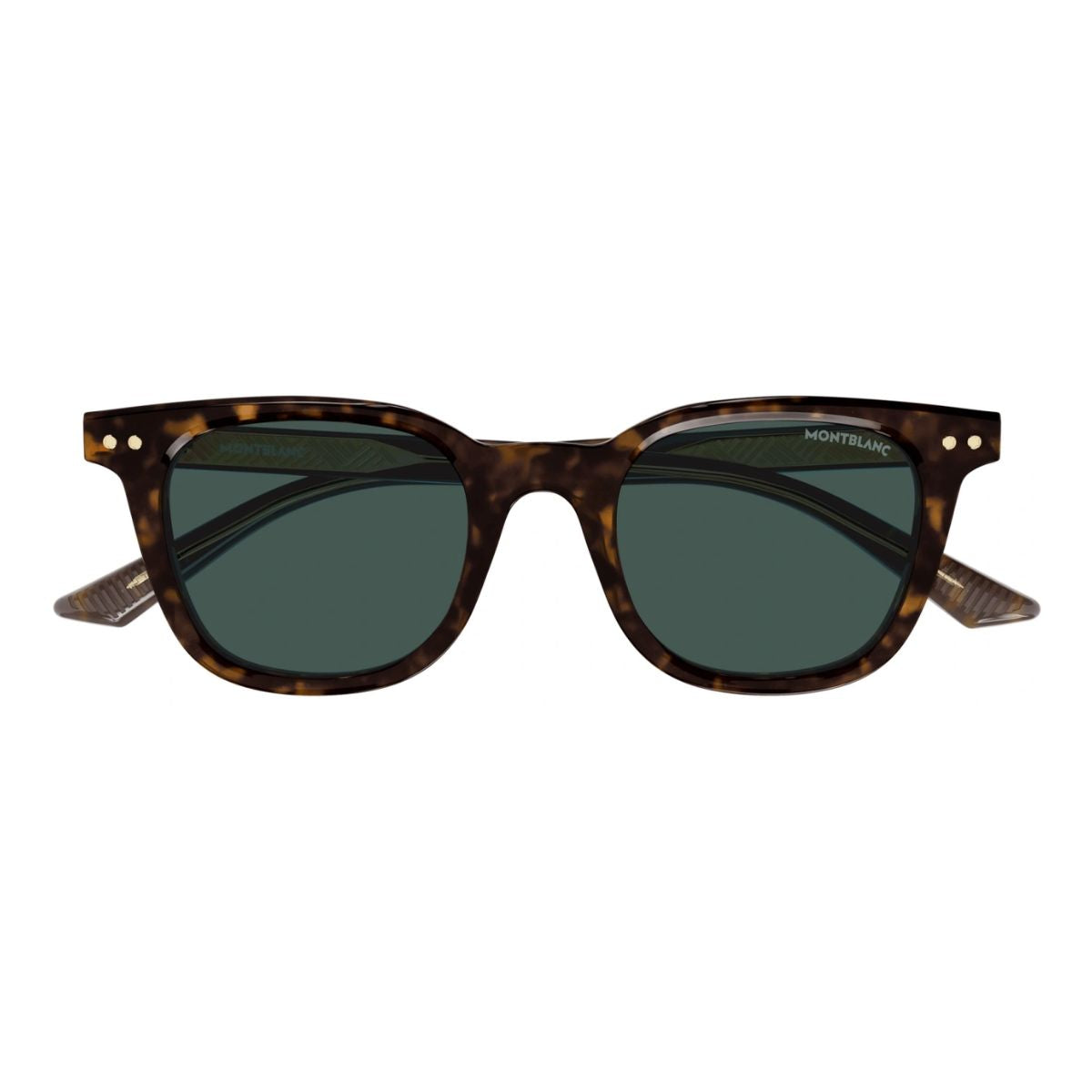 "Shop Latest Mont Blanc Havana Square Sunglasses For Mens At Optorium"
