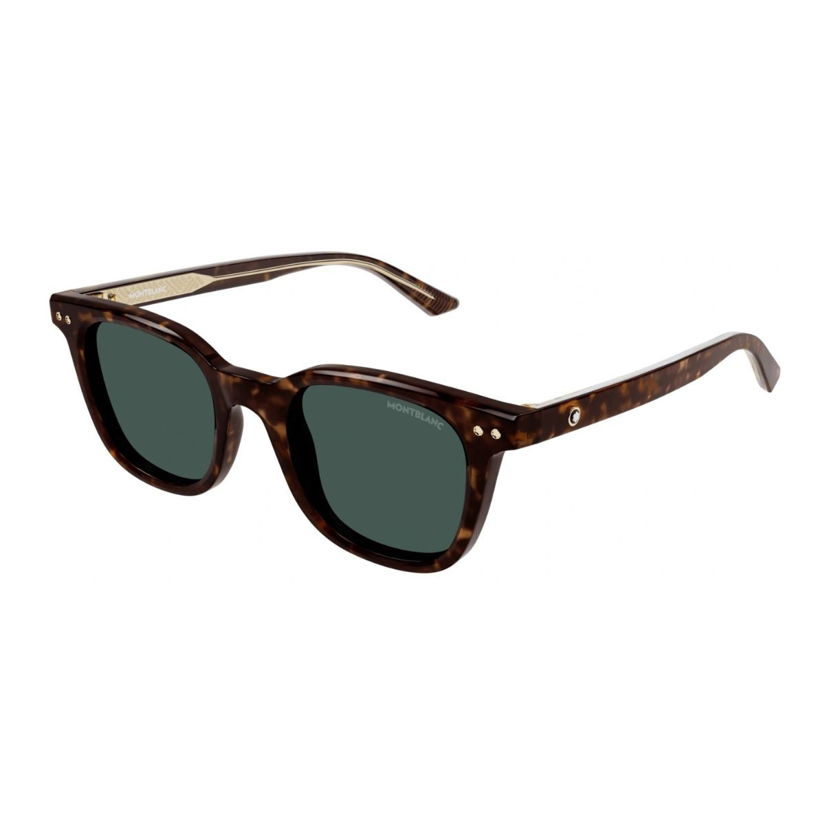 "Shop Trendy Mont Blanc Havana Square Sunglass For Mens At Optorium"