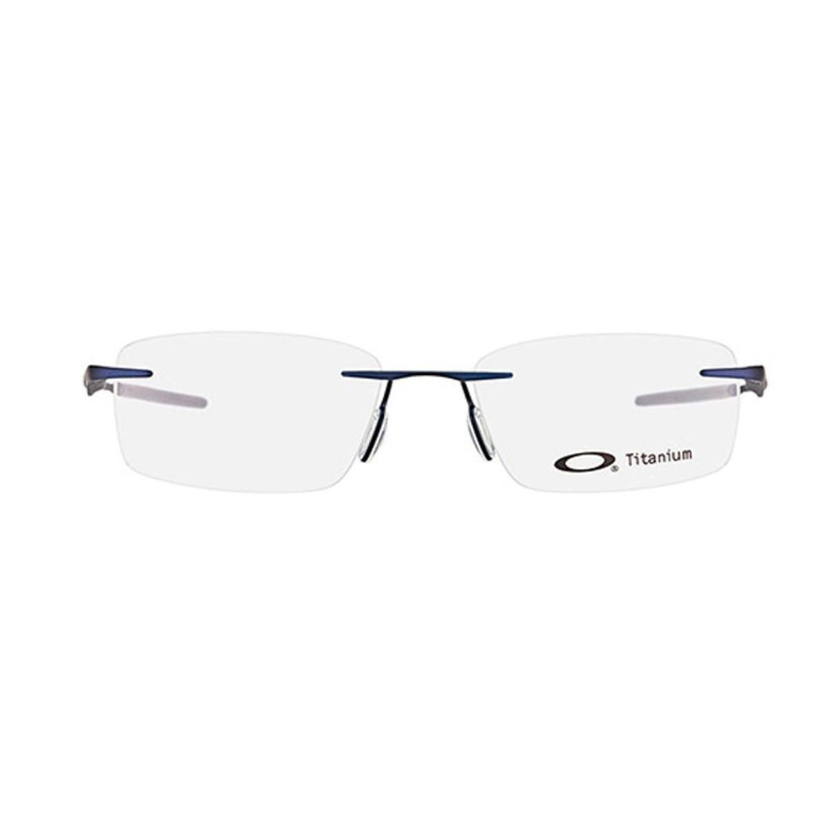 "buy Oakley 5118 0453 square metal eyeglasses frame for men's online at optorium"