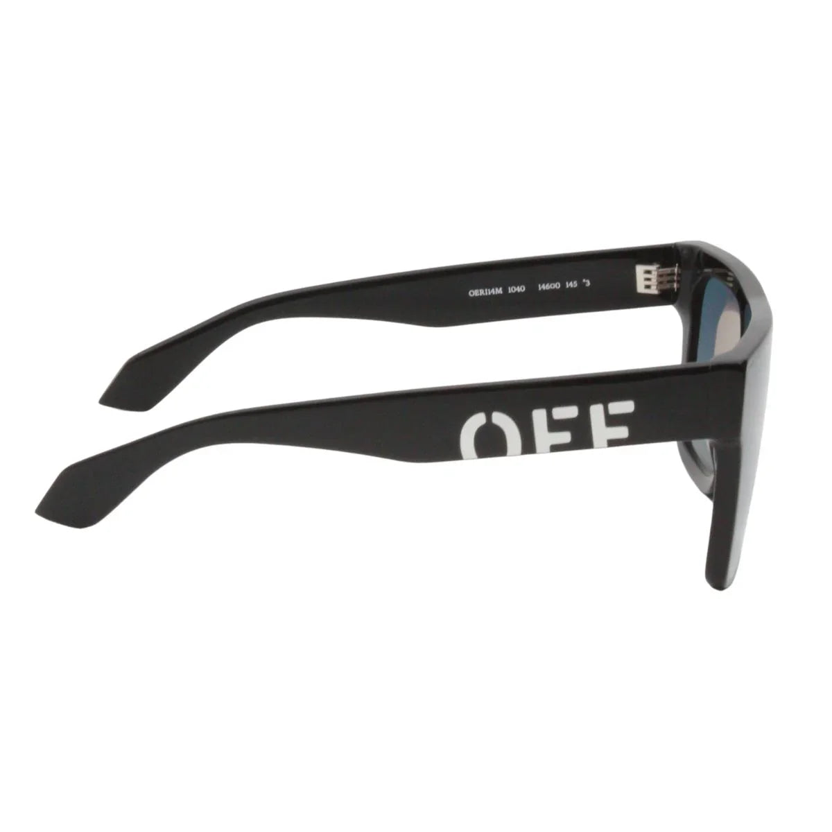OFF White Sunglass OERI14M 1040 offering 100% UV protection. Black off white sunglasses mens collection with premium off white square sunglasses and stylish off white shades for men for daily wear optorium.