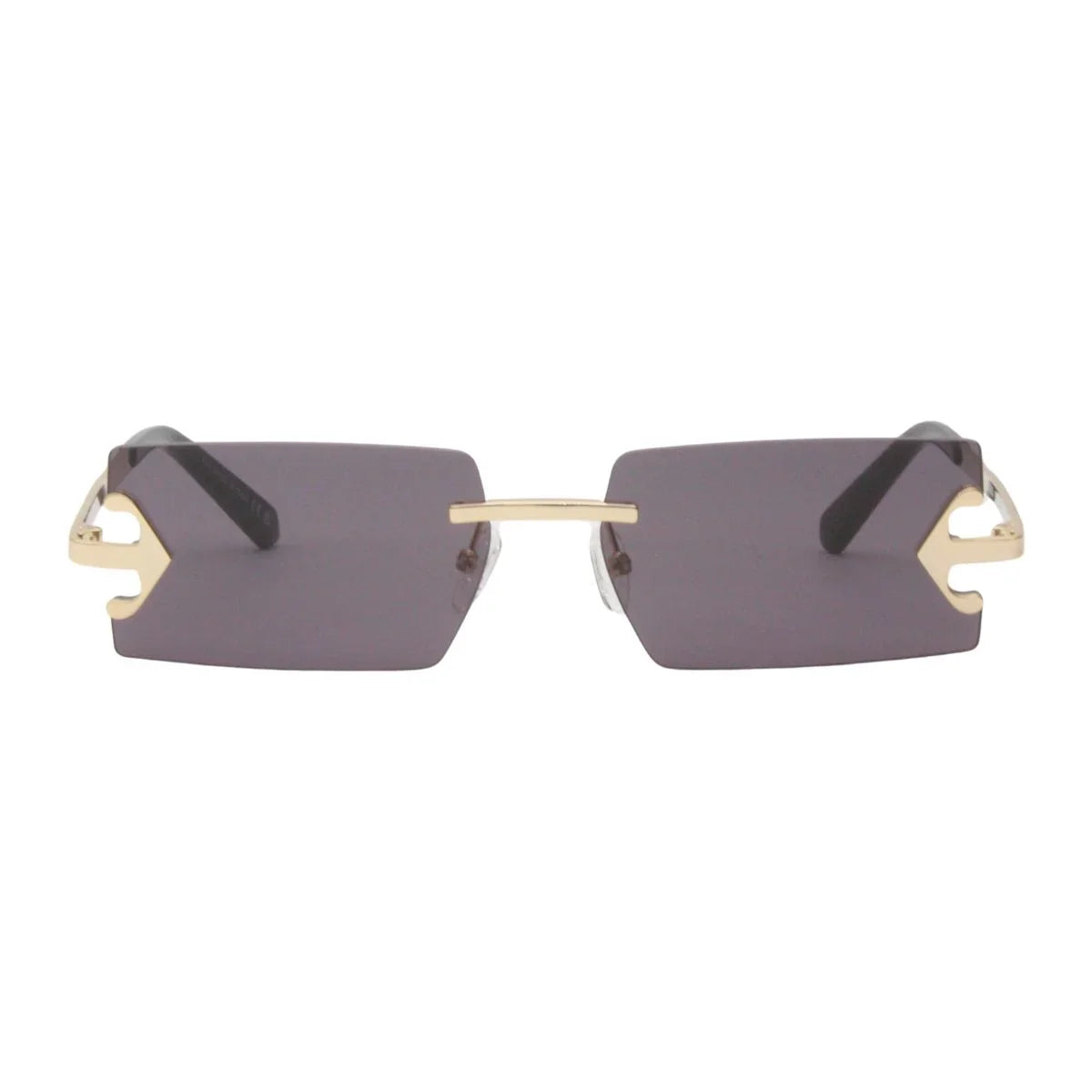 NEW OFF-WHITE SUNGLASSES GOLD GREY WOMEN EYEWEAR OFF-WHITE OERI14G ASPEN 7607 Off-White Roma Sunglasses 0807 Marble Grey - eye-oo.com main image 4