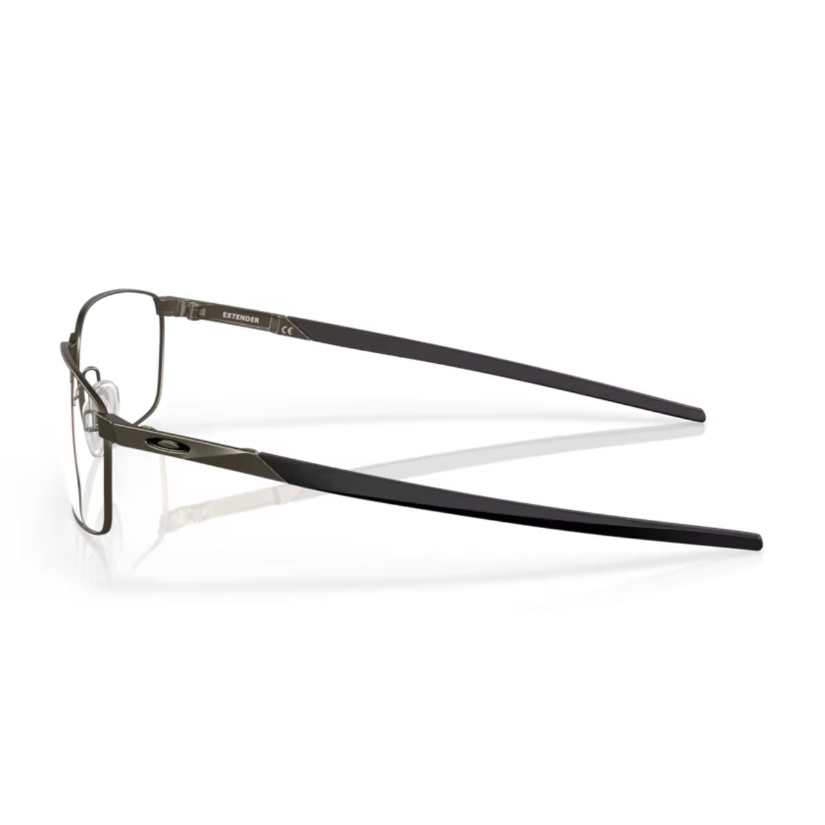"Stylish Oakley Extender OX3249-0258 metal rectangle frame online at optorium."
