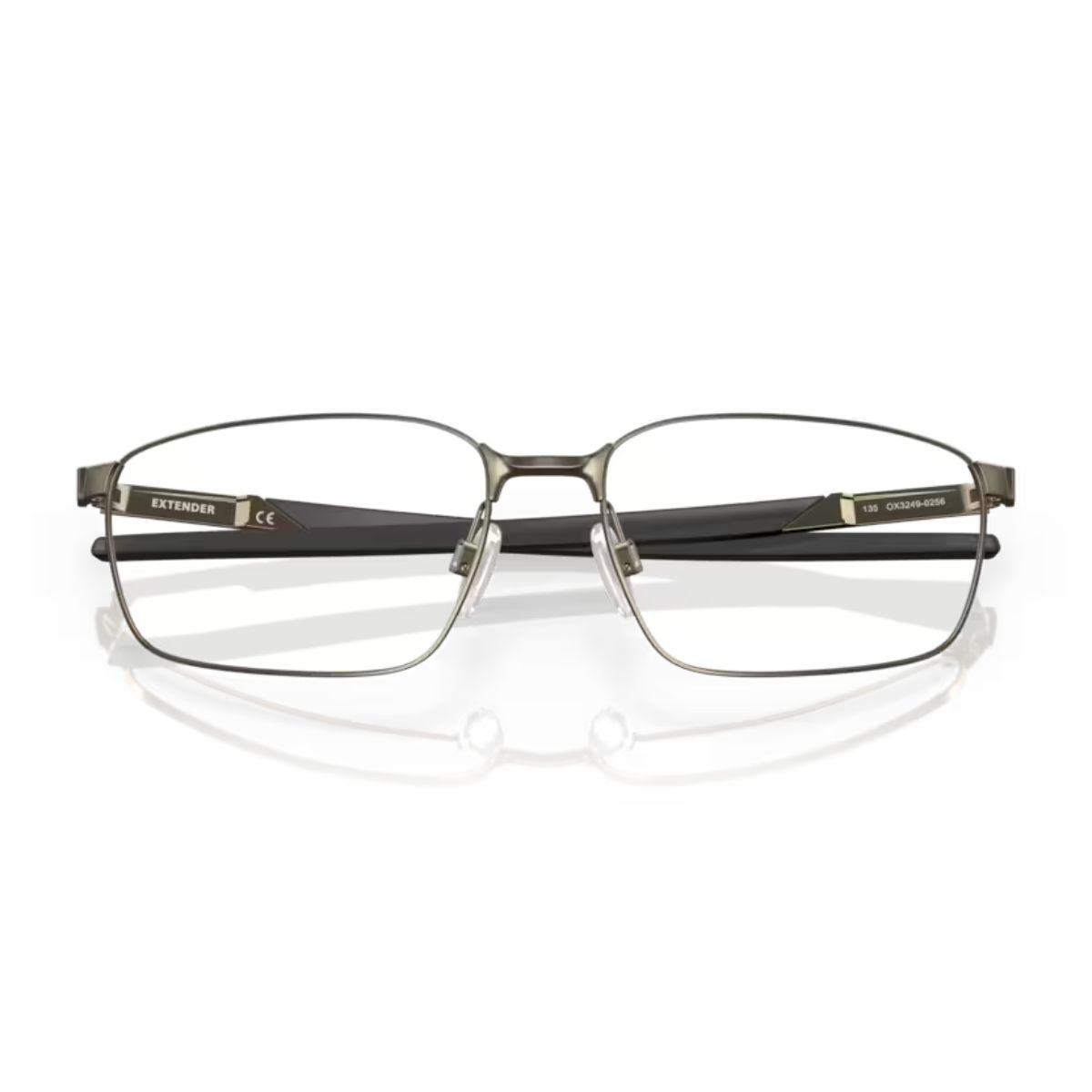 "Oakley OX3249-0258 rectangle optical eyewear frame sleek and durable online at optorium."