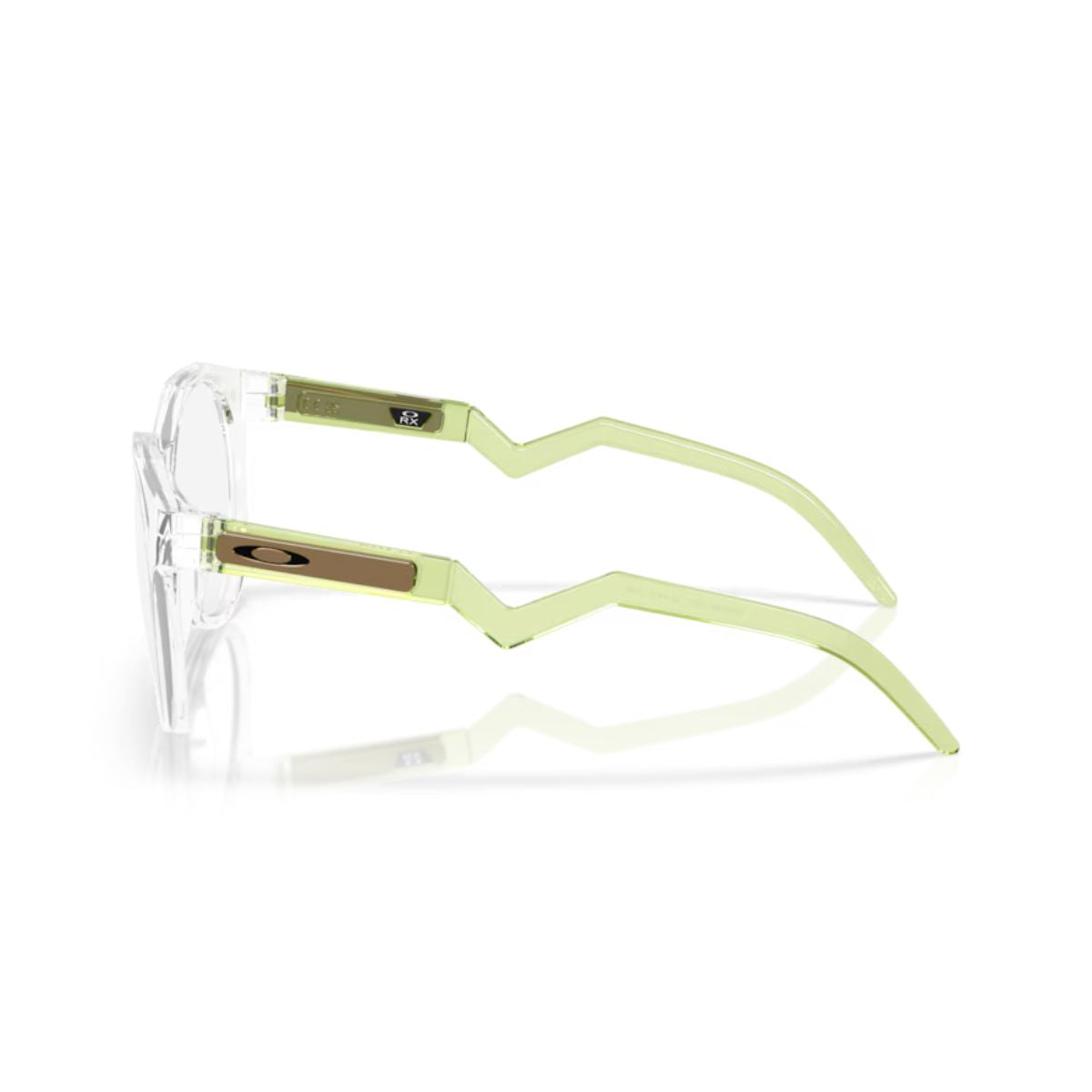 "Stylish Oakley HSTN 8139 0750 round eyeglasses, heritage-inspired design online at Optorium."