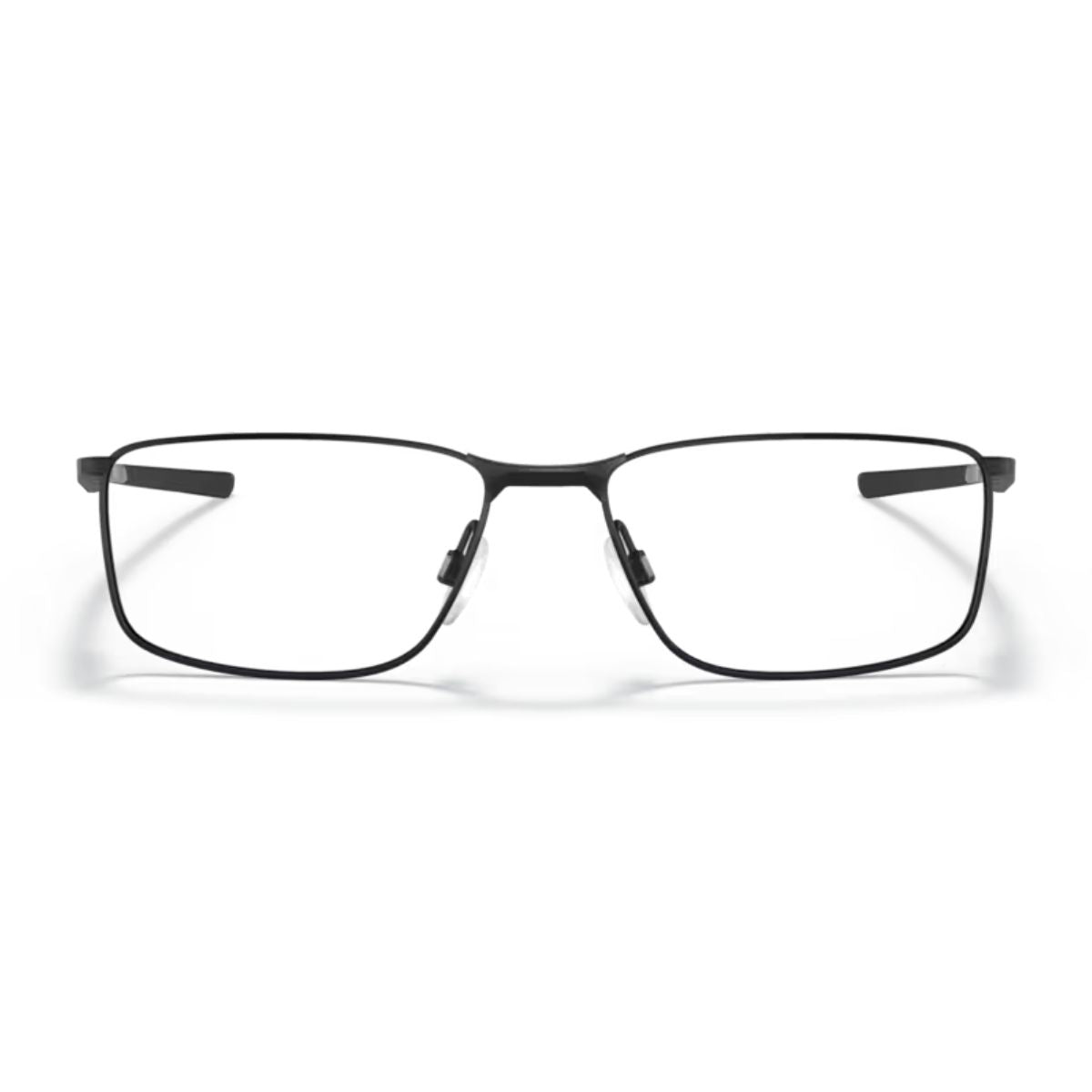 "Oakley Socket 5.0 OX3217-0155 satin black rectangle frame online at optorium."