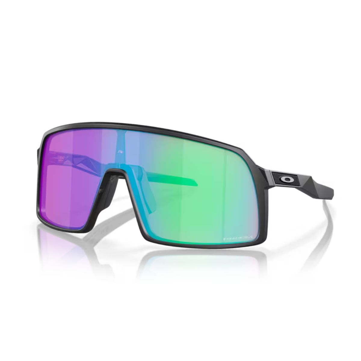 "Stylish Oakley men's Sutro sunglasses with lightweight matte black frame online at Optorium."